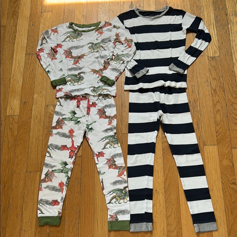 Two Pairs of Burt’s Bees Pajama Sets